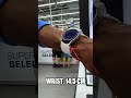 too big 😱 galaxy watch 6 classic size comparison shortsviral galaxywatch6