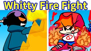 Friday Night Funkin': VS Fire Whitty Full Week Part 1 + Cutscenes [FNF Mod/HARD] Whitty Fire Fight