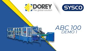 Sysco - ABC-100 (Full Head Hydraulic Die Cutting Machine Demo 1)