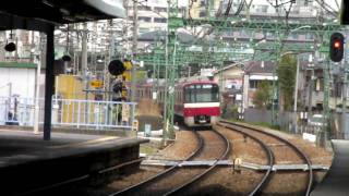 京急６００形６０５編成\u0026６００形６５２編成花月園前通過