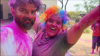 आदर्श ने पुरे परिवार के साथ खेली होली || Happy Holi || Adarsh Yadav Style || #viral #holi