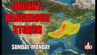 URGENT: Dangerous Storm Brings Tornadoes and Widespread Severe Weather!