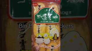 Bin bin rice crackers for when you have the munchies