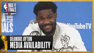 Deandre Ayton Game 1 Postgame Press Conference | #NBAFinals