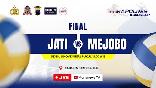 TURNAMEN BOLAVOLI KAPOLRES KUDUS CUP 2024 MEJOBO VS JATI