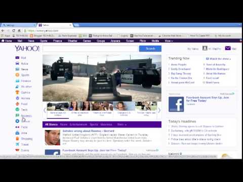 Make Yahoo My Home page On Google Chrome Make Yahoo My Home page On Google Chrome