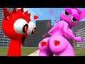 NEW SPRUNKI LOVE STORY RED PINK SONG In Garrys Mod!