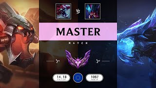 Master Match: Super Cho'Gath vs Super Rek'Sai - EUW server Patch 14.18