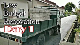 Low Budget Renovation | DAY 1: Beli barang asas, Rm1000 yang pertama.