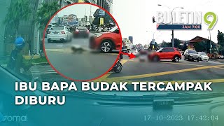 Budak Tercampak Keluar Dari Kereta, Ibu Bapa Sedang Dikesan