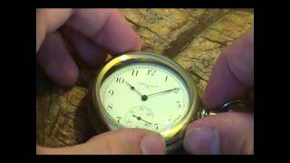 1899 Elgin Pocket Watch Close-Up   / Watch in HD