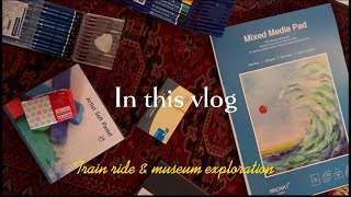 visual diary : calm train ride, surprise, stationary haul \u0026  museum exploration