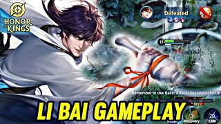 HOK : LI BAI GAMEPLAY | IN JUNGLE - HONOR OF KINGS