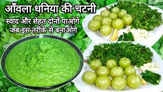 सर्दियो की सबसे बेहतरीन रेसिपी Amla Dhaniya Ki Chutney इस तरीके से बनाकर खायेंगे तो बार बार बनायेगे