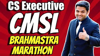 🔥CMSL Brahmastra Marathon for Dec 2023 Exam🔥CMSL Memory Booster Master Revision | Day 3