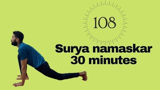 108 Surya Namaskar | Sun Salutations | Daily Routine For 7 Day 100% Loss 2-3 inches
