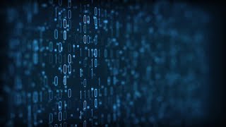 Binary Digital Data Motion Graphics