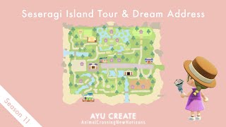 【あつ森】完成したせせらぎ島をご紹介＆夢番地更新｜season11｜My Island Tour \u0026 Dream Address 【島クリエイト】