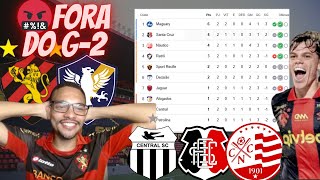 ❌SE O SPORT NÃO GANHAR JÁ ERA LIDERANÇA!SPORT, NÁUTICO,SANTA CRUZ E RETRÔ  E O G-2 PERNAMBUCANO