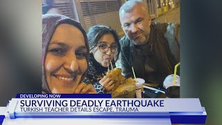 Mother reflects on surviving Turkey's deadly earthquake