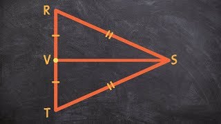 Writing a Proof for Two Triangles Congruent Under SSS - Congruent Triangles