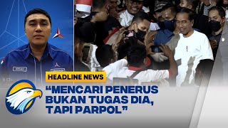 Jubir Demokrat: Jokowi Harusnya Fokus dengan Program Kerja Bukan Cari Penerus