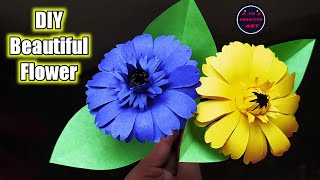 3D Beautiful Paper Flower / Easy Paper Flower / Origami / DIY / Simple Paper Flower Tutorial