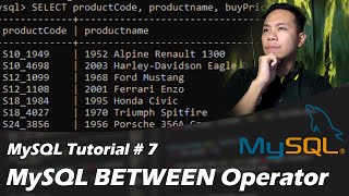 SQL Tutorial 7: BETWEEN Operator - CodeLikeLD Tagalog Tutorials