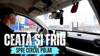 Ep1. Am pornit spre CERCUL POLAR 🥶 cu DACIA SPRING