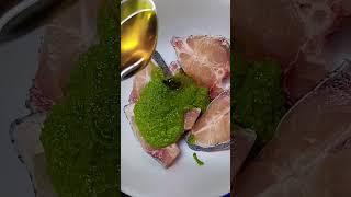 hariyali fish / Green chutney fish / easy simple and tasty #shorts #fish #recipe #chutney #snack