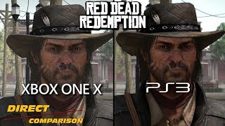 Red Dead Redemption - XboxOneX vs PS3 | Direct Comparison