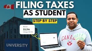 Student Tax Filing in Canada Step by Step (T4, Tuition Credits, Refunds)