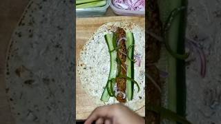 Home Made Roll - Quick \u0026 Easy Chicken Kabab Roll - Wraps- Let's Cook