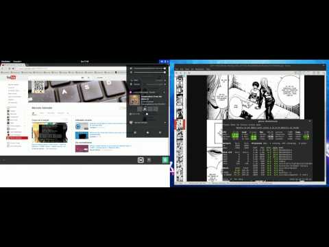 Showing off my Arch linux setup on my work laptop [Dual Screen]