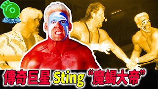 傳奇巨星Sting“魔蝎大帝”！一位不在WWE成名的摔角選手！