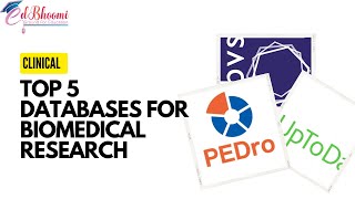 Top 5 Database For Bio-Medical #research #biostatistician #lifesciencestudent #BiomedicalData