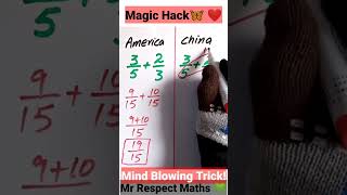 America vs china mathematics challenge 🤩 | Multiplication Trick #shorts #maths