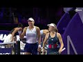 hsieh u0026 mertens vs. melichar martinez u0026 perez 2024 wta finals riyadh group stage highlights