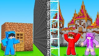 Moni vs Tofi vs Lia: EN GÜZEL Minecraft Evi Yapı Kapışması!