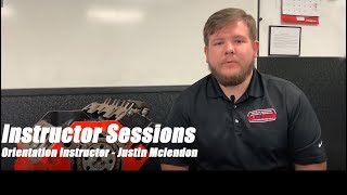 SAM Tech Orientation Instructor-Justin Mclendon School of Automotive Machinist & Technology