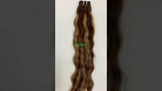 Hair Colour #4 || Hair colour #27||Best Quality Human Hair|| Natural Wavy Hair|| Piano 4/27