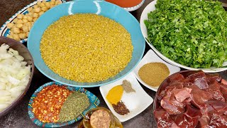 برغل تونسي على طريقة الروز الجربي‼️ البنة و الرائحة تفوق الخيال Bulgur tunisien façon riz djerbien😍