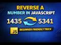Reverse Integer in JavaScript 🔁 | Easy Logic + Edge Cases