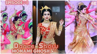 Dance Show Vlog || Episode : 1 || Mahalaya Special || Monami Ghosh || Dancing Diva ||