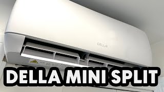 DELLA  Mini Split 12000 BTU Review \u0026 Installation Tips