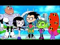 teen titans go vs. mr incredible and friends cartoon character swap setc