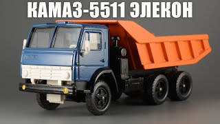 Made in USSR: KAMAZ-5511 [Elecon] 1:43 scale model review