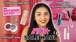 Current makeup favourites: Nykaa Hot Pink Sale Picks ✨