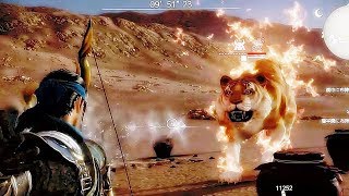 真・三國無双８強敵「炎虎」Flame Tiger！Gameplay Dynasty Warriors 9 new powerful enemies