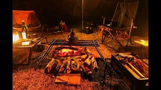 冬キャンプは焚き火と熱燗でのんびりキャンプ WINTER CAMPING